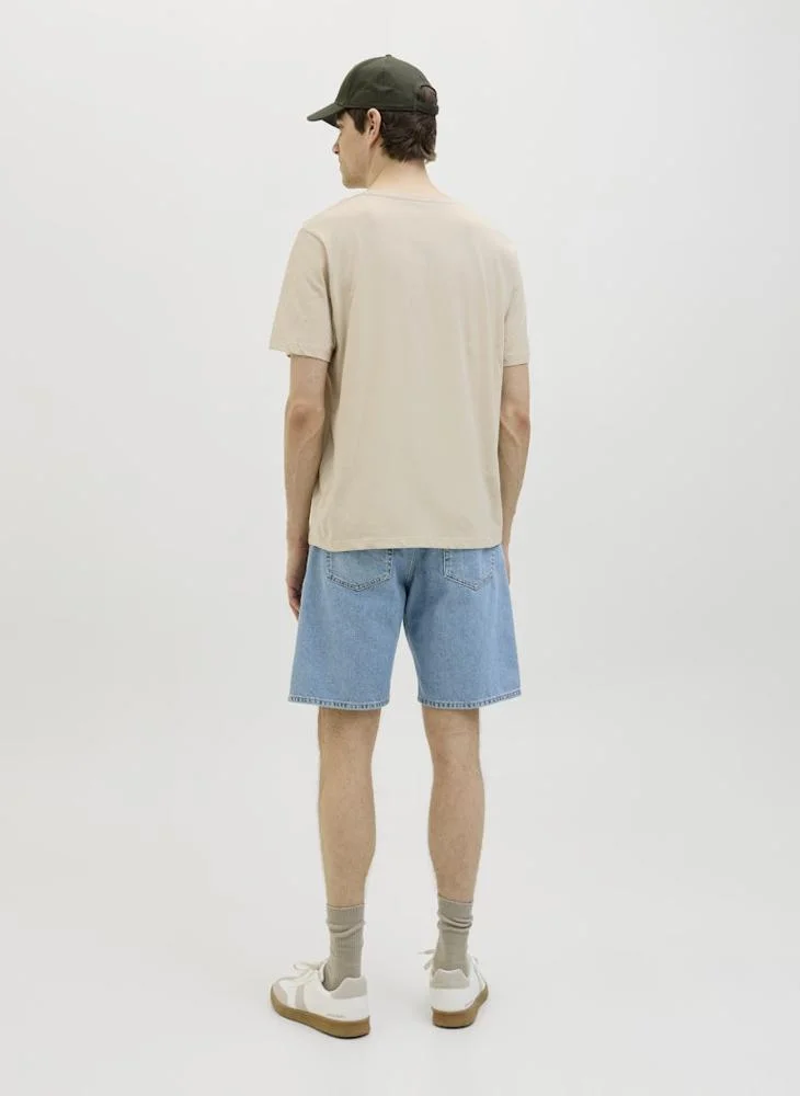 ج ج ريبل من جاك و جونز Short Sleeve Crew Neck Neck T-Shirt