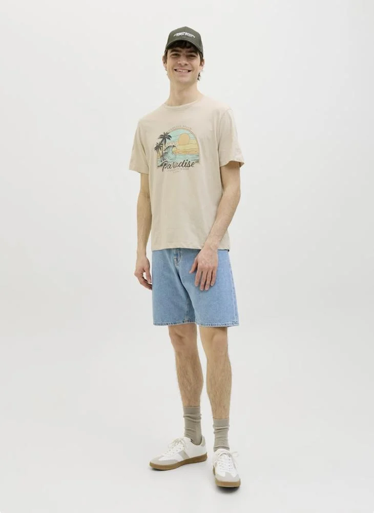 JJ Rebel Short Sleeve Crew Neck Neck T-Shirt