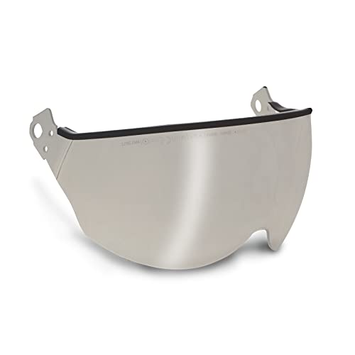 KASK Safety Visor V2 PLUS HELMET VISOR, 520-Silver Mirror - Image 1