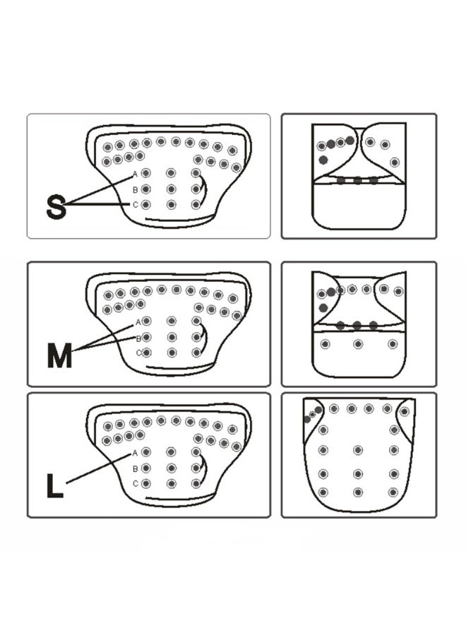 Reusable Baby Swim Nappies, 2-Pack, Bee & Cow Patterns, Waterproof PUL Fabric, Adjustable - Image 5