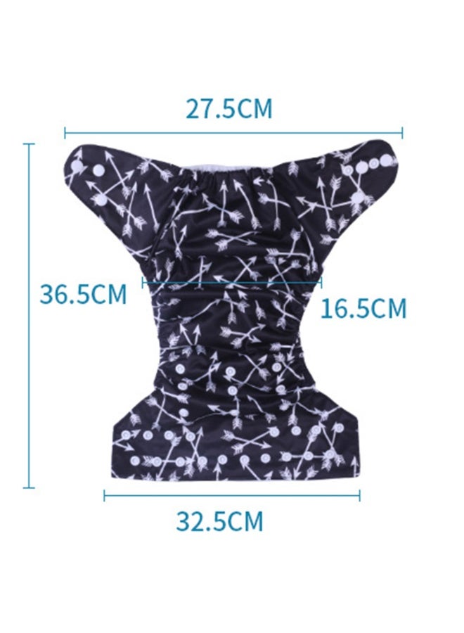Reusable Baby Swim Nappies, 2-Pack, Bee & Cow Patterns, Waterproof PUL Fabric, Adjustable - Image 3