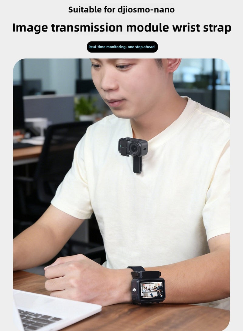 Wrist Strap for DJI Nano – Camera Protective Case with Magnetic Quick-Release, Lightweight Durable Outdoor Strap for Multi-Angle Action Shooting - Image 2