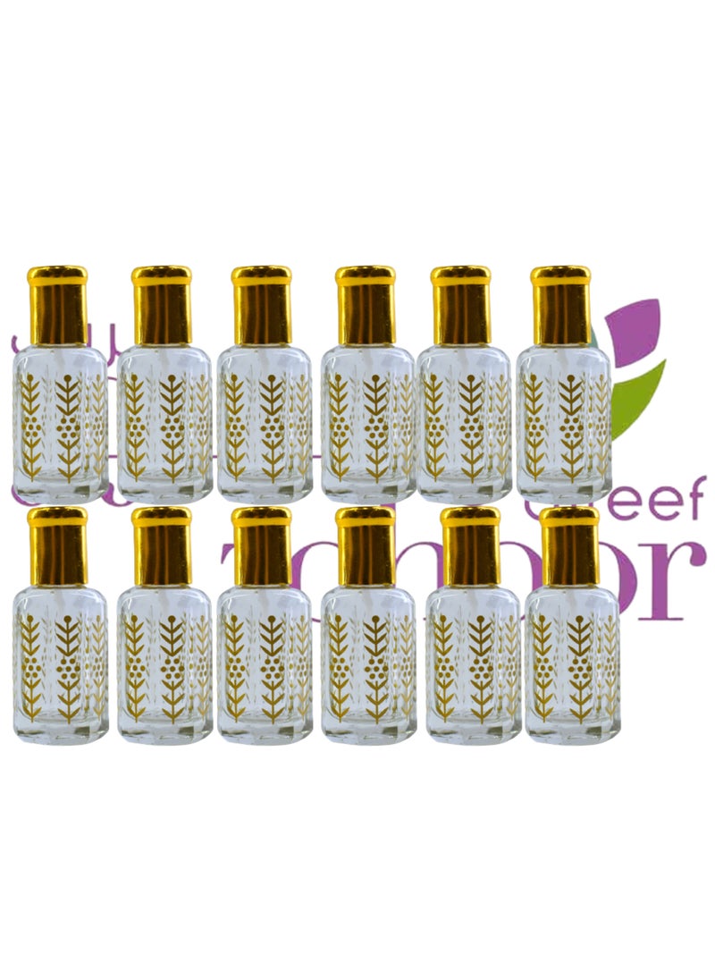 12 Pieces Natural Zohoor Alreef Fragrance Perfume Oil 12 Ml - pzsku/Z1AEA6E771FD3DCCA3BC9Z/45/_/1670541804/4b984cc4-50e8-442c-9712-bce4a0c279ab