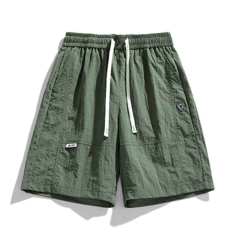 Large Size Shorts Men'S Summer Thin New American Sports Casual Loose Quick-Drying Trendy Brand Five-Point Pants - Image 2
