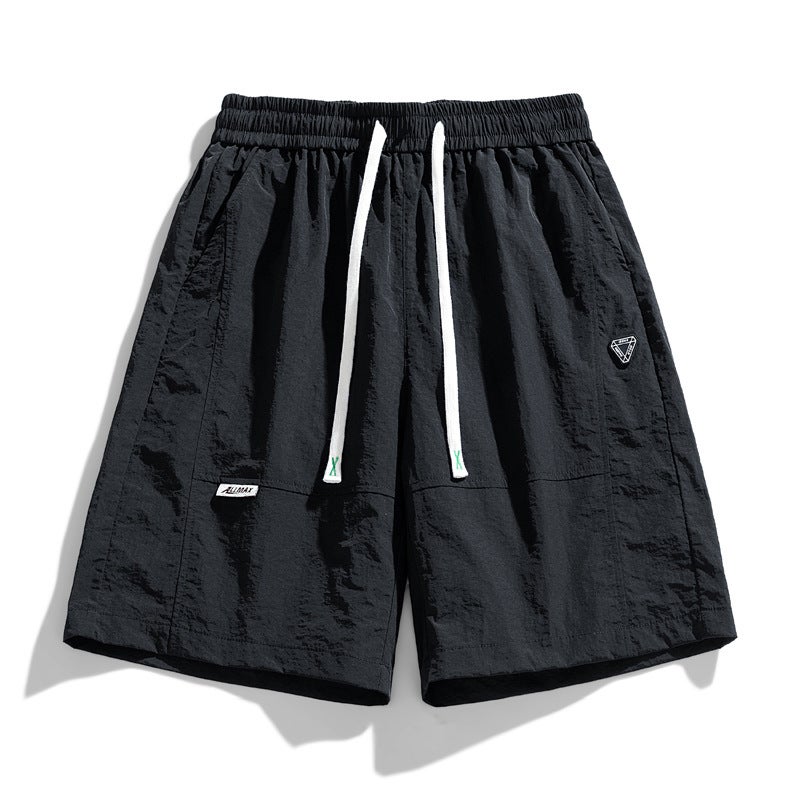 Large Size Shorts Men'S Summer Thin New American Sports Casual Loose Quick-Drying Trendy Brand Five-Point Pants - Image 5