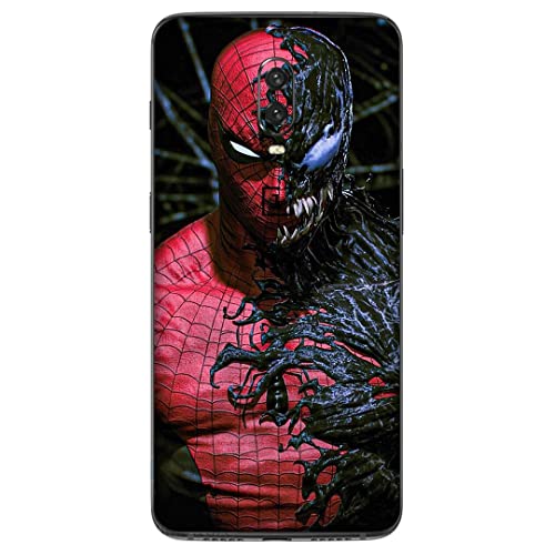 FCS Printed Back Skin for OnePlus 6T with Logo, Matte Finish (Not Back Case) Pattern-D-10 - Image 1