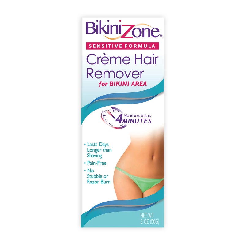 Bikini Zone CrÃ¨me Hair Remover for Intimate Areas, 2 Oz, 1 Pack - Image 1