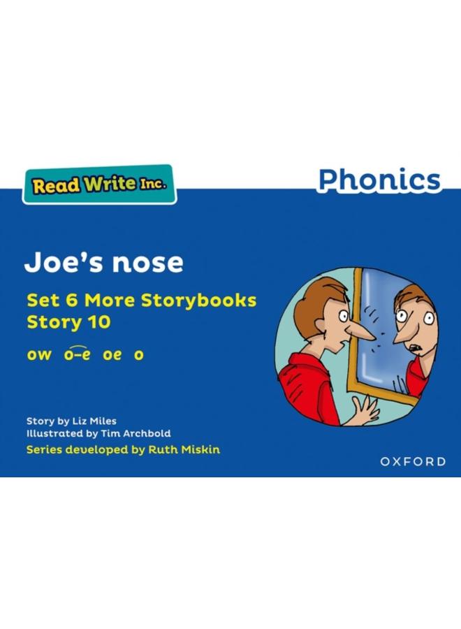 Read Write Inc. Phonics: Joe's nose (Blue Set 6A Storybook 10) 