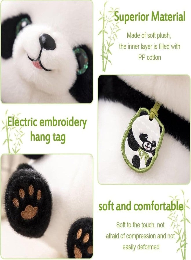 Tickles Cute Panda Bear Soft Stuffed Plush Animal Toy for Kids Boys & Girls Birthday Gift (Color: Black & White, Size: 30 cm) - Image 4