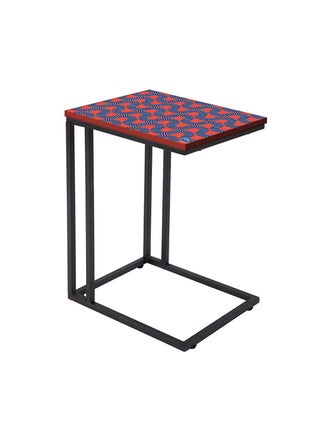 Nutcase Design C Shaped Side Table for Laptop Work on Sofa CouchStudy Breakfast Snack Serving End Tables for Living Room Bedroom Orange Retro Pattern - pzsku/Z1AEAAECEA1A3CED50B07Z/45/1748244564/71b2b8d9-c1e7-4b6b-841d-264cdbefd962