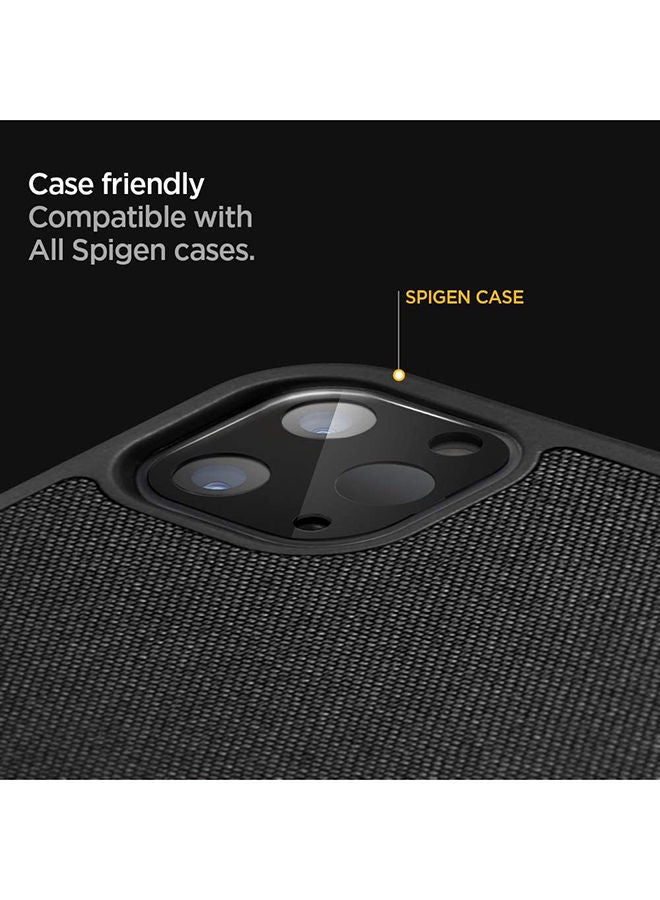 NIBEMINENT Camera Lens Screen Protector (2 Pack) for iPad Pro 11 inch M2 (2022) / 12.9 & (2021/2020) [Case-friendly] Black  - Image 5