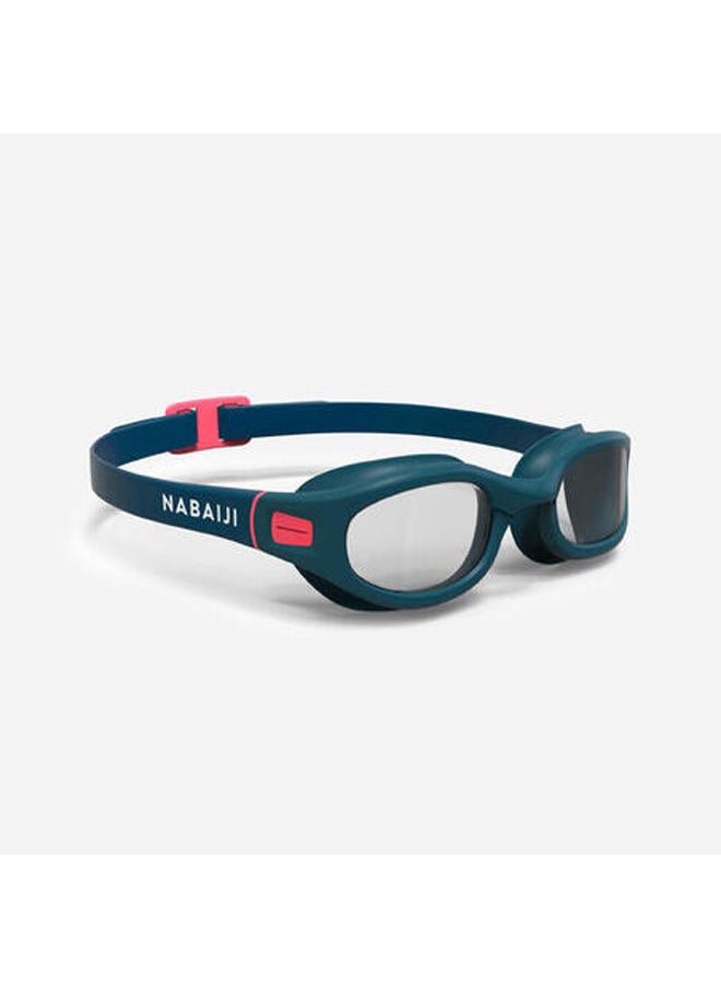 NABAIJI Soft 100 Swimming Goggles Clear Lenses L  - Image 1