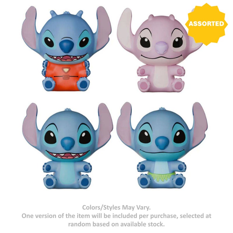 Disney Lilo & Stitch Slow Rising Squishy Sensory Toy (10.16 cm, Assorted) - Image 1