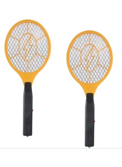 2 Pack Fly Swatters Handheld Bug Zapper Battery Operated, Electric Mosquito Swatter Indoor Outdoor Fly Insect Catcher Zapper Rackets for Pest Mosquito Flies