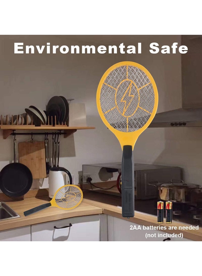 Generic - 2 Pack Fly Swatters Handheld Bug Zapper Battery Operated, Electric Mosquito Swatter Indoor Outdoor Fly Insect Catcher Zapper Rackets for Pest Mosquito Flies - Image 1