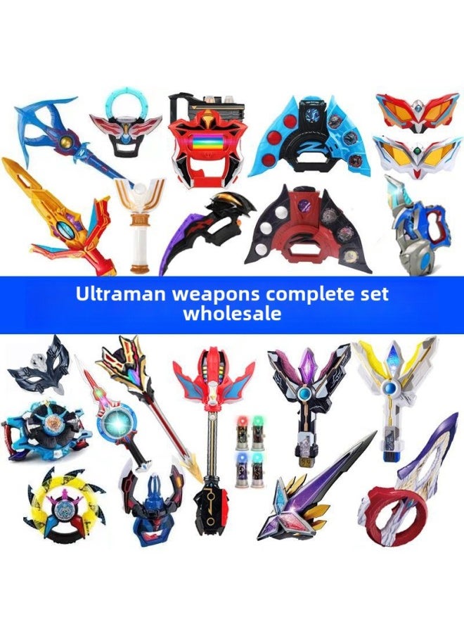 Generic - Full Set Of Ultraman Shaper Children's Toy Zita Sublimation Device Jede Selodiga Litga Magic Light Stick Men-Color:Max Transformer - Image 1