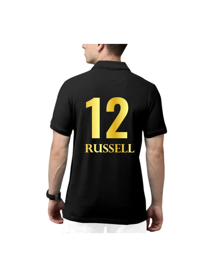 PRINTSHOP4ME Kolkata Cricket Men's Dry-Fit Polo Neck T-Shirt|Soft&Breathable Sportswear For Cricket Lovers|Tshirt With Cap|Suitable For Games - Image 3