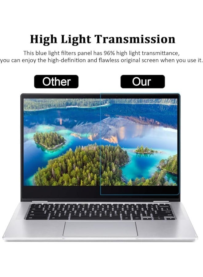 2 قطعة واقي شاشة متوافق مع ASUS ROG Zephyrus G16 (2024) GU605 بحجم 16 بوصة: حماية للعيون من الضوء الأزرق، غشاء حماية ناعم. - Image 3