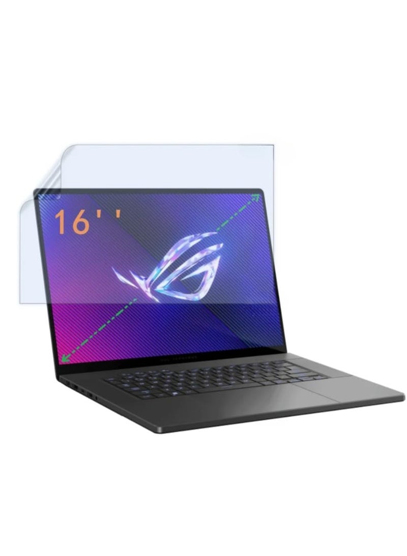 2 قطعة واقي شاشة متوافق مع ASUS ROG Zephyrus G16 (2024) GU605 بحجم 16 بوصة: حماية للعيون من الضوء الأزرق، غشاء حماية ناعم. - Image 1
