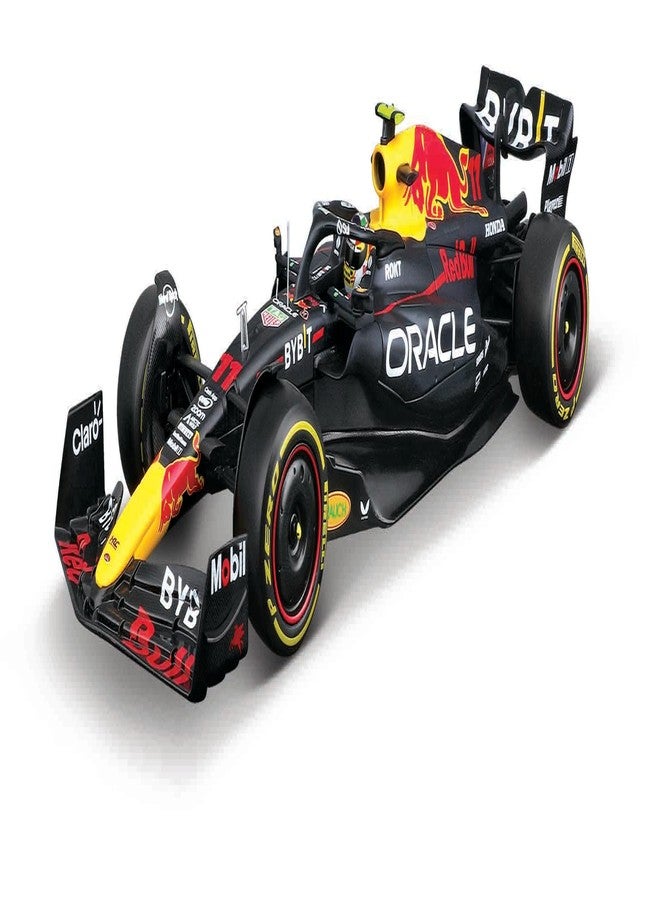 Bburago 1:24 2023 Race Oracle RB19 (2023) with Helmet, Perez #11