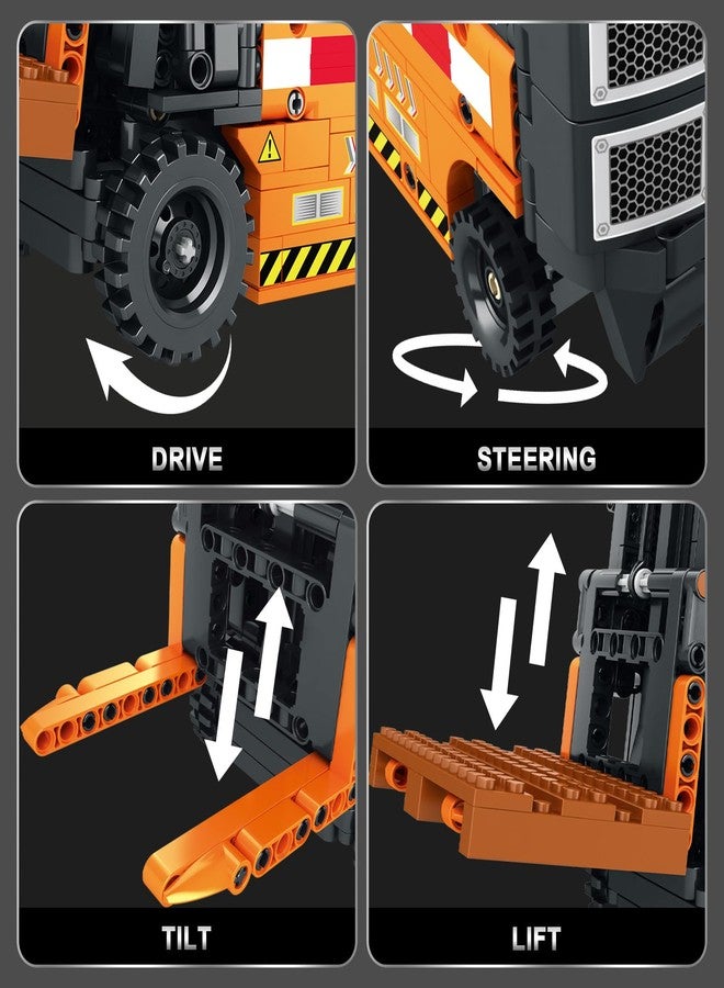 Reobrix Engineering Forklift Construction Kit 22002 - Image 3