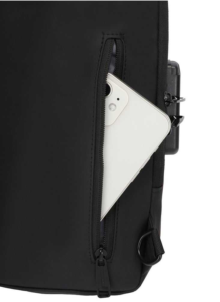 RAHALA - 950 Crossbody bag Waterproof Anti-theft Unisex USB charging High quality Bag - Black - Image 1