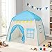 LimitlessFunN Flower Kids Play Tent Children Indoor Castle Playhouse for Boys Toddlers 39 D x 51 W x 51 H Blue - Image 4