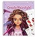 BSCOOL Drawing Coloring Activity Book Create Hairstyles with Stickers and Guides Fashion Design Sketchbook for Kids 5 and up Little Designer Book Fashion Design for Kids Easter Gift - Image 3