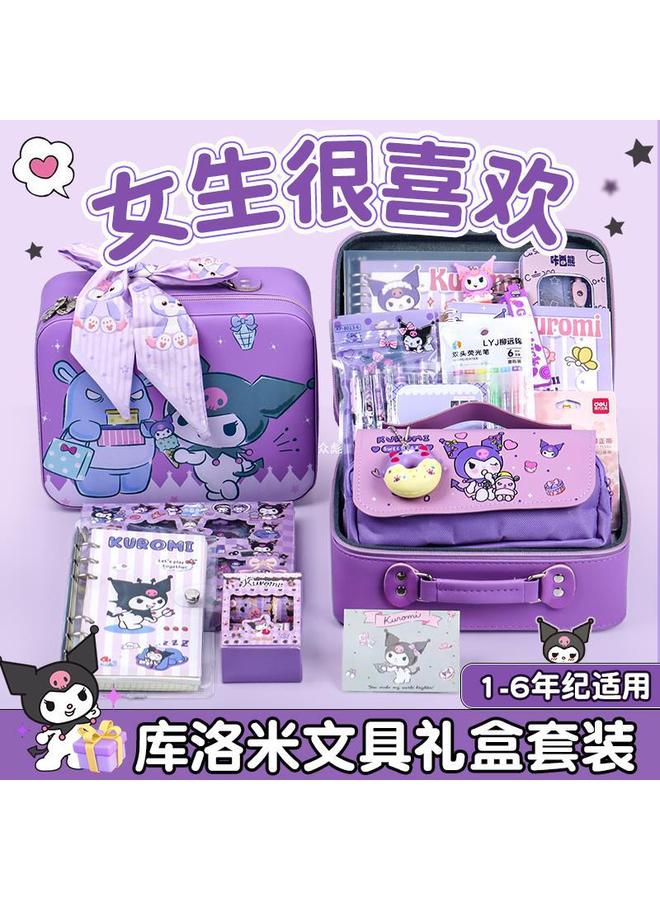 Bluejw Kulomi Stationery Gift Box Suit Girl Stationery Gift Bag Sanrio Kulomi Hand Account Birthday Gift Blind Zb - Image 2