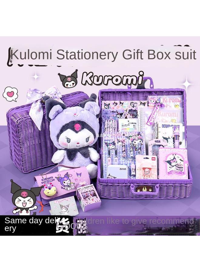 Bluejw Kulomi Stationery Gift Box Suit Girl Stationery Gift Bag Sanrio Kulomi Hand Account Birthday Gift Blind Zb - Image 3