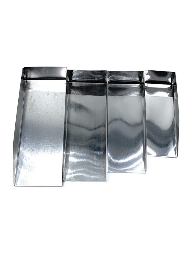 Aone Stainless Steel Shovel Scoop Set of 4 Sizes for Sorting of Diamonds/Gemstones/Beads/Pearls/Semi Precious Stones for Sorters & Graders, Jewellery Retailers/Manufacturers, Showroom, Boutiques, etc - Image 3