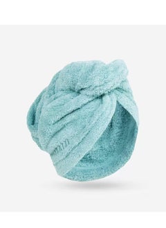 NABAIJI Soft Microfibre Hair Towel – Quick Drying, Super Absorbent, Light Green – Perfect for Post-Swim or Bath Use – Gentle on Hair, Ideal for All Hair Types  - Image 1