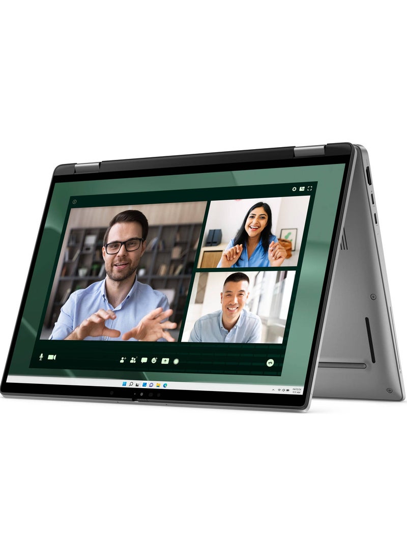 DELL (Upgraded Version) Latitude 7450 2-in-1 Laptop, 14″ FHD+ IPS Touch Display, Intel Core Ultra 7 165U vPro, 16 GB RAM, 512 GB SSD, Intel Integrated Graphics, English Keyboard, Windows 11 | 210-BLPR ACRX TCH English grey English grey - Image 1