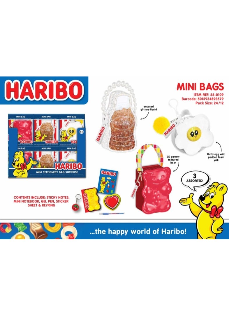 HARIBO Mini Backpack 3 Piece Assortment - Image 1