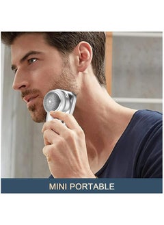 Arabest Mini Shaver, Electric Shaver, USB Pocket Shaver with LED Charge Indicator UK, Rechargeable, Portable Electric Face Shaver Razor, Travel Beard Trimmer for Men, Gift for Father, Boyfriend, Husband  - Image 5