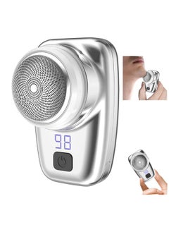 Arabest Mini Shaver, Electric Shaver, USB Pocket Shaver with LED Charge Indicator UK, Rechargeable, Portable Electric Face Shaver Razor, Travel Beard Trimmer for Men, Gift for Father, Boyfriend, Husband  - Image 1