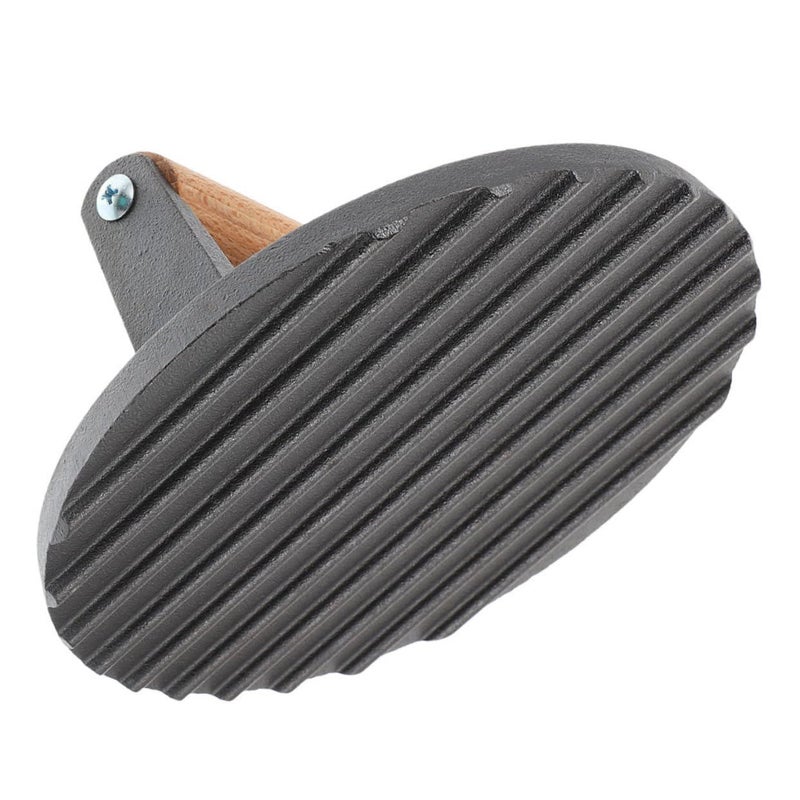 Heavy Duty Iron Burger Press for Griddle Making Even Patties Stuffed Burgers - Image 2