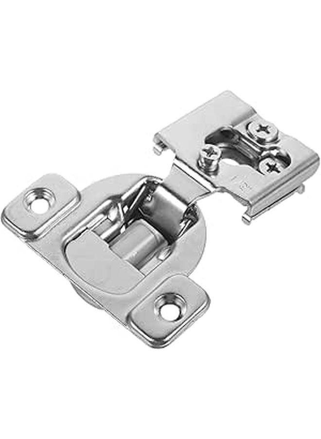 Self Closing Full Overlay Soft Close Cabinet Hinges 3D Adjustable Short Arm 1 2 Inch Set - Image 1