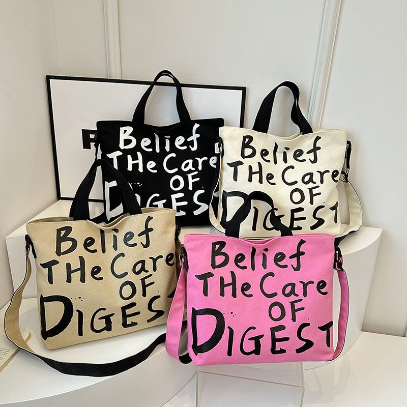 Fashion All-Match Shoulder Bag High-End Messenger Bag Personalized Large Capacity Portable Tote Bag For Women - Image 2