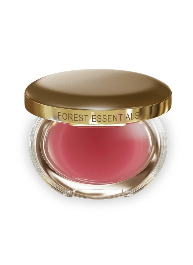 Forest Essentials Luscious Lip Balm Sugared Rose Petal | Ideal For Moisturizing Dry & Chapped Lips | Natural Lip Balm To Soften & Moisturize Lips With Glossy Finish | For Men & Women | 4 G  - Image 3