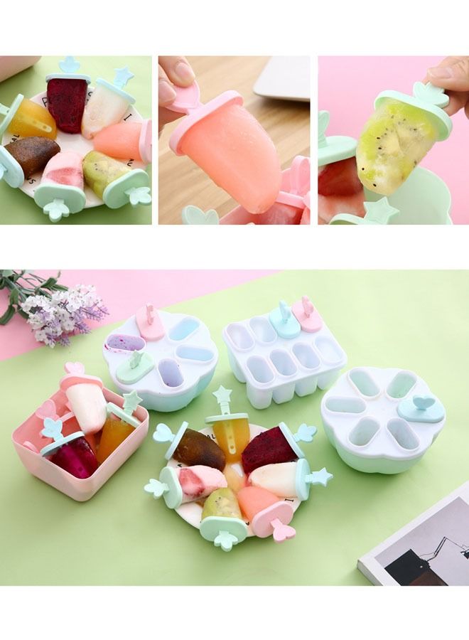 ZCM-HAPPY 8-Piece Ice Cream Popsicle Molds  - Image 3