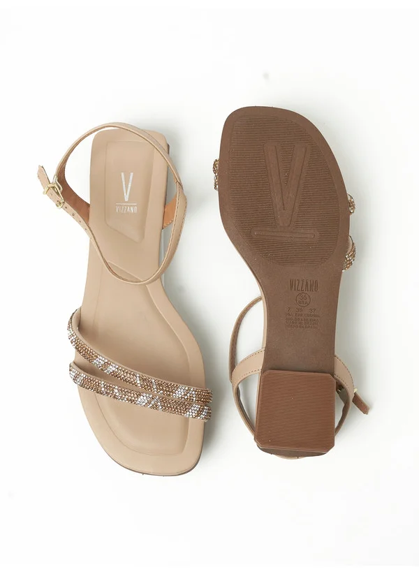 فيزانو Sophie Ankle Strap Low Heel Sandals