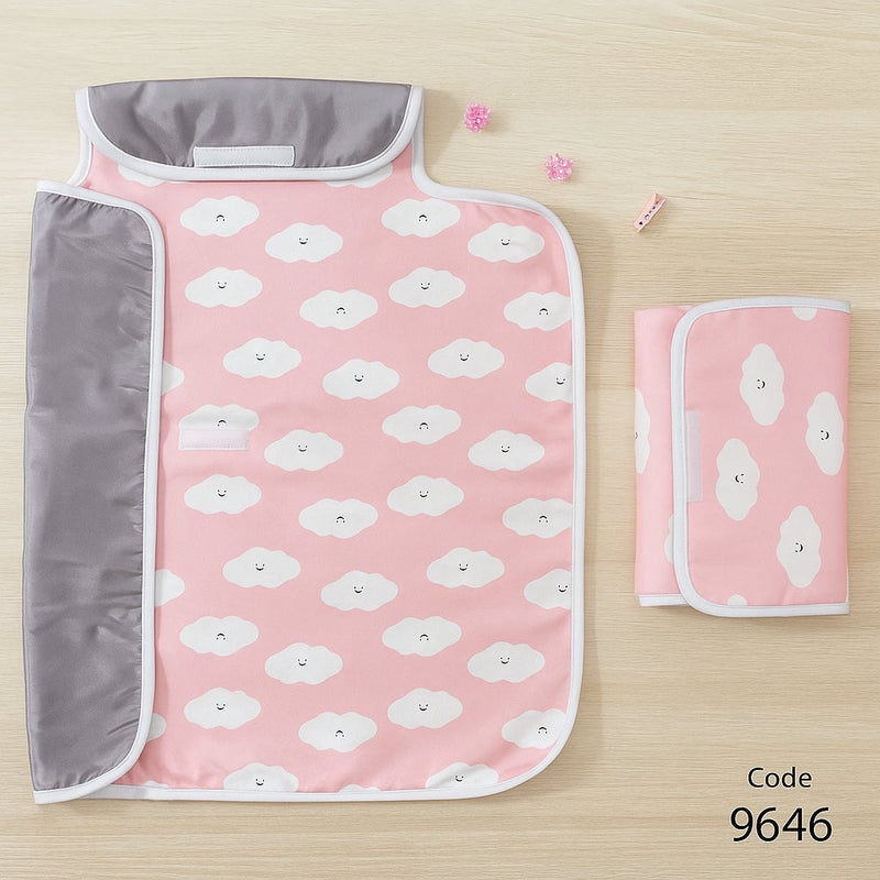 Kidzvilla Baby Changing Mat 3 Layers Waterproof - 75 × 65 cm - 9646 - Image 1