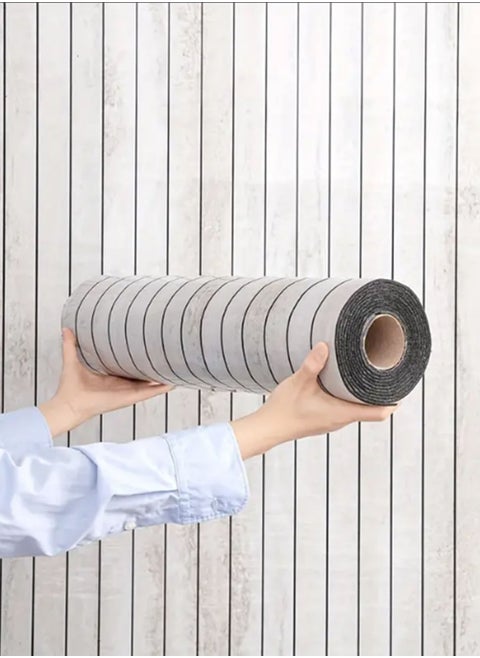 3D Wall Paper Foam Wallpaper 1 Roll Self-Adhesive Waterproof Thickened Wallpaper Sticker Wall Covering for Kitchen Room Ceiling Wall Indoor Use Moisture Proof Sound Insulation Wallboard 2.8mm X 40cm X 300cm