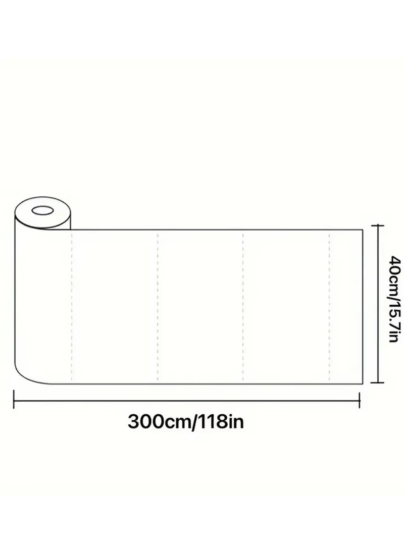 EzzySo - 3D Wall Paper Foam Wallpaper 1 Roll Self-Adhesive Waterproof Thickened Wallpaper Sticker Wall Covering for Kitchen Room Ceiling Wall Indoor Use Moisture Proof Sound Insulation Wallboard 2.8mm X 40cm X 300cm - Image 1
