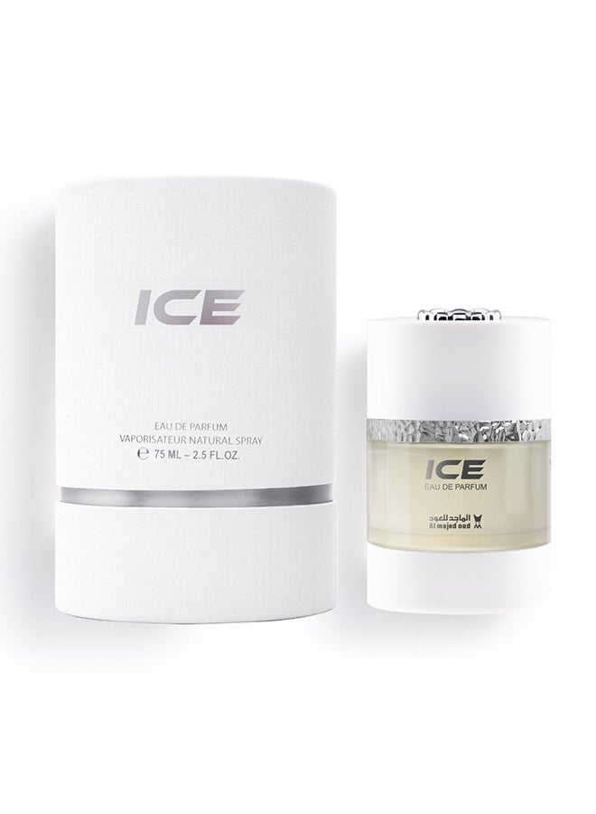 Al Majed Oud Summer Collection Ice Perfume for Unisex Eau De Parfum 75ML - Image 2