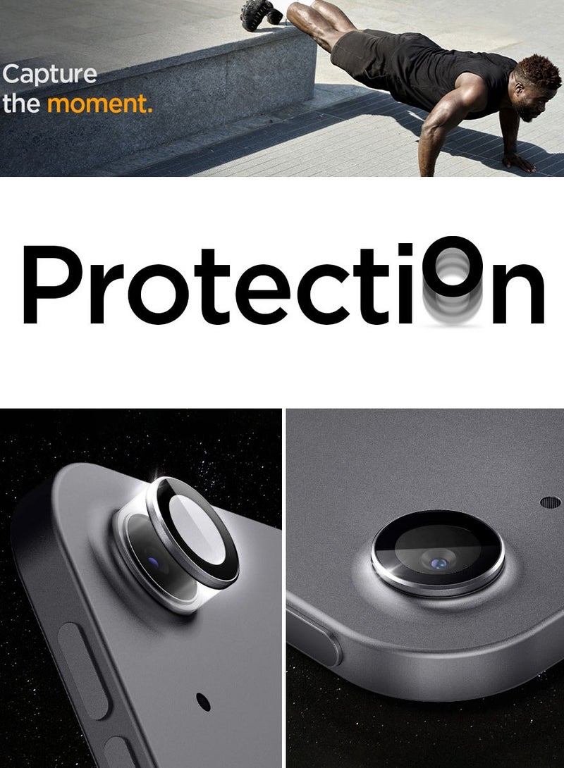 Spigen GLAStR EZ Fit Optik Pro Camera Lens Protector for iPad Air 11 inch and iPad Air 13 inch M3 (2025) / M2 (2024) [2 Pack] - Space Gray - Image 3