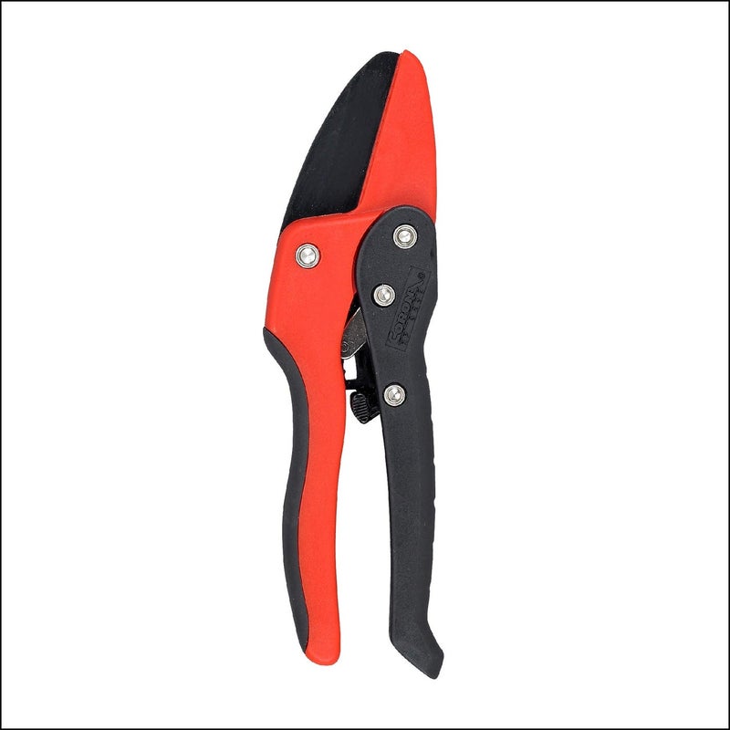 Corona RP 3230 Rachet Hand Pruner 34 inch Cut Capacity Stem and Branch Garden Shears Red
