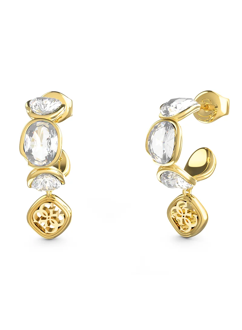 جس Mamounia Logo Earrings