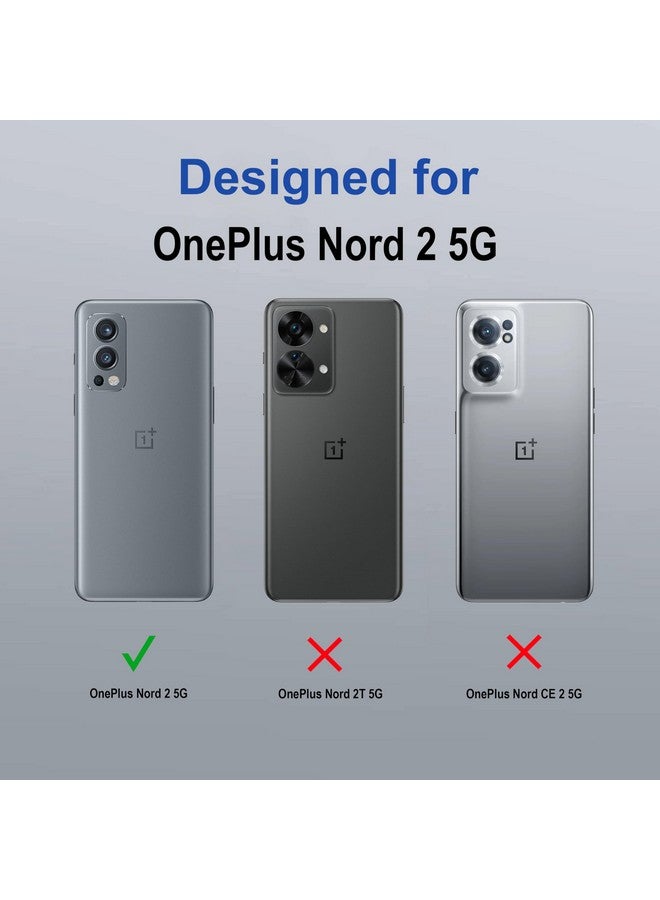 ZAPCASE غطاء خلفي من زابكيس لجهاز OnePlus Nord 2 5G | متوافق مع غطاء خلفي لجهاز OnePlus Nord 2 5G | غطاء مع حماية للكاميرا | (TPU + PC | أسود شفاف) - Image 2